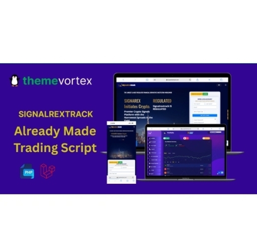 SignlRextrack - Crypto Trading Website