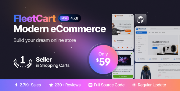 FleetCart – Laravel Ecommerce System