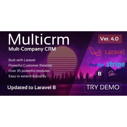 Multicrm – Multipurpose Laravel CRM